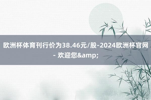 欧洲杯体育刊行价为38.46元/股-2024欧洲杯官网- 欢迎您&